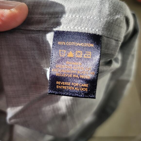 Good Man Brand Men's Slim Fit Ombre Check Sport Shirt X-Large NEW DRESS BUTTON - Picture 3 of 5